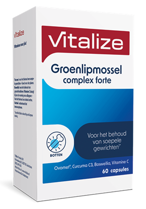 VITALIZE GROENLIPMOSSEL COMPLEX FORTE 60 CAPS
